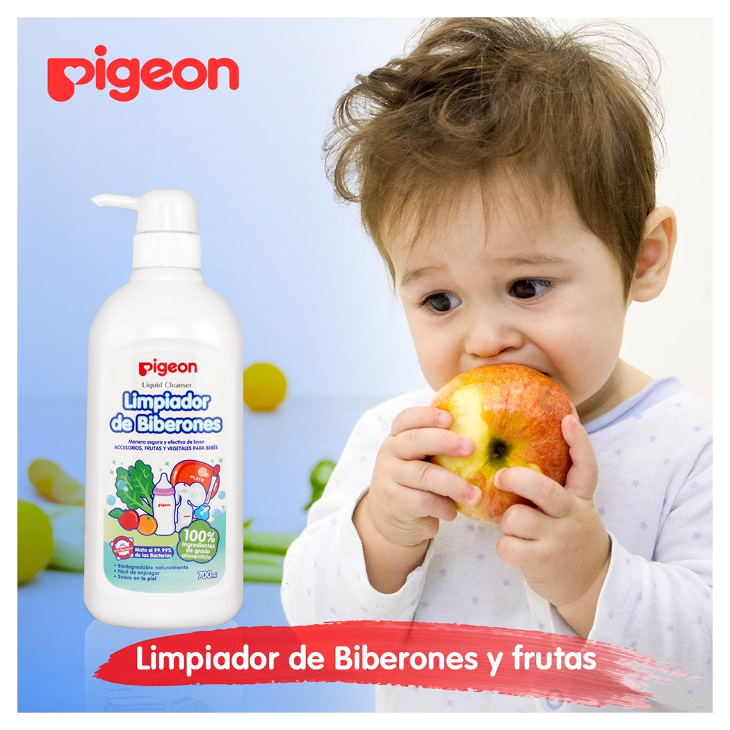 Limpiador de Mamaderas con Dosificador PIGEON 700ml