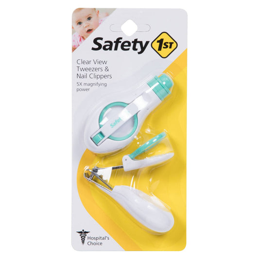 Cortauñas y Pinzas con Lupa SAFETY 1ST Clear View