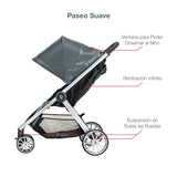 Coche Travel System BRITAX B-Lively/ B-Safe Gen2 Flexfit Fog