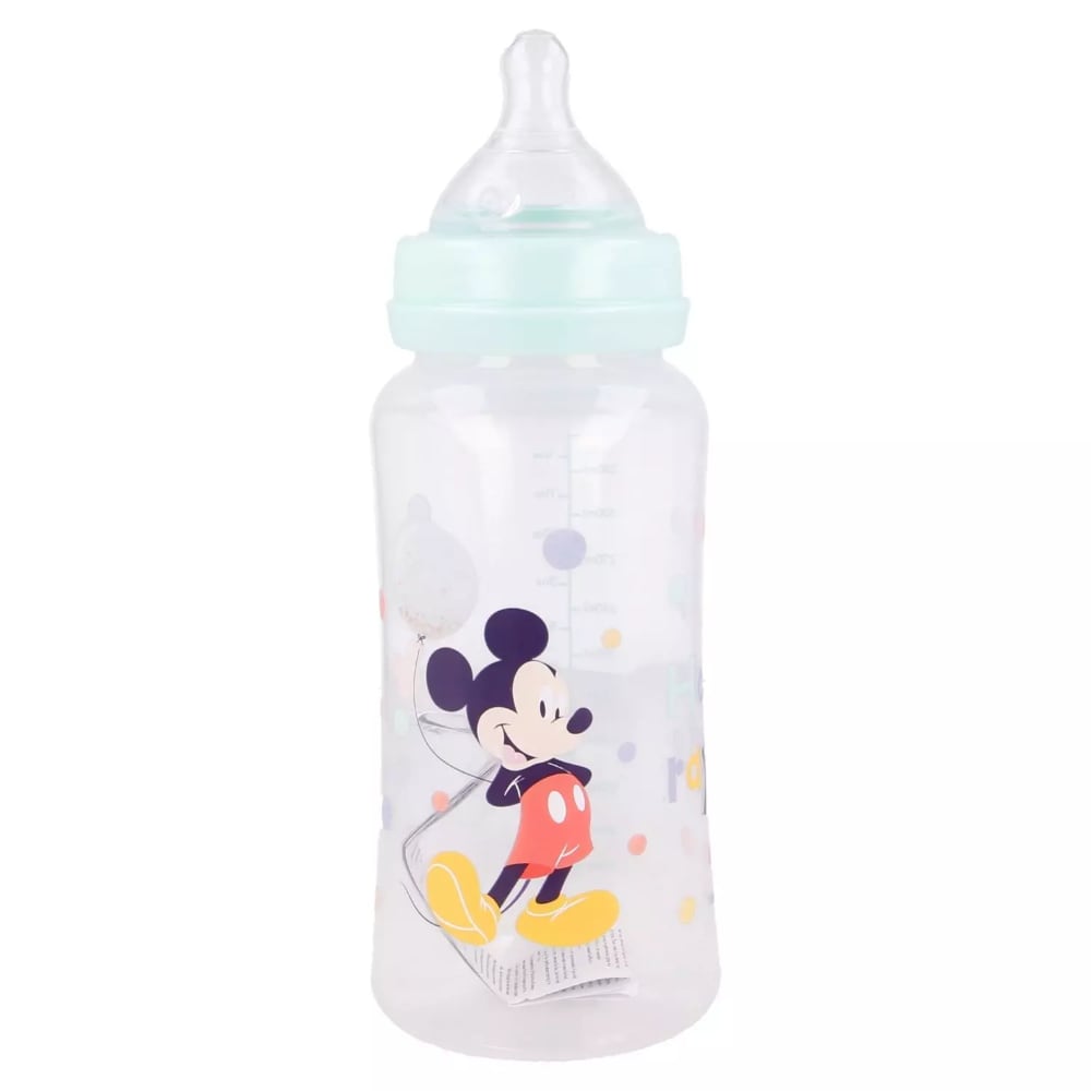 Set de 2 Mamaderas Boca Ancha 350ml DISNEY 0M+