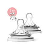 2 x Tetina Natural AVENT 3 meses+ SCF045/27