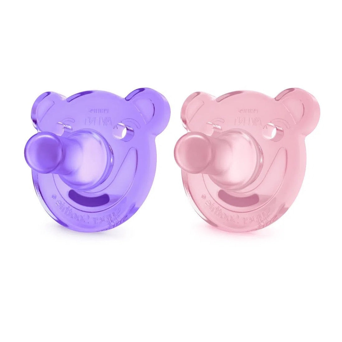 2 x Chupetes de Silicona Soothie Shapes AVENT 3 meses+