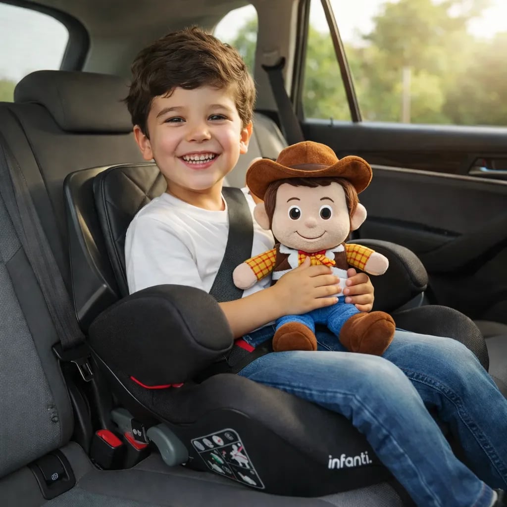 Silla de Auto Alzador INFANTI Go-Fix Isofix