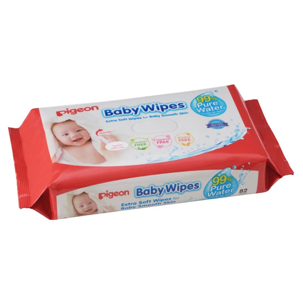 Toallita Húmeda 82 Un. 3 Pack PIGEON Water Base