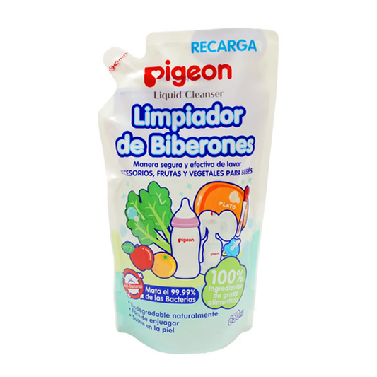 Limpiador de Mamaderas PIGEON Liquid Cleanser Recarga 650 ml
