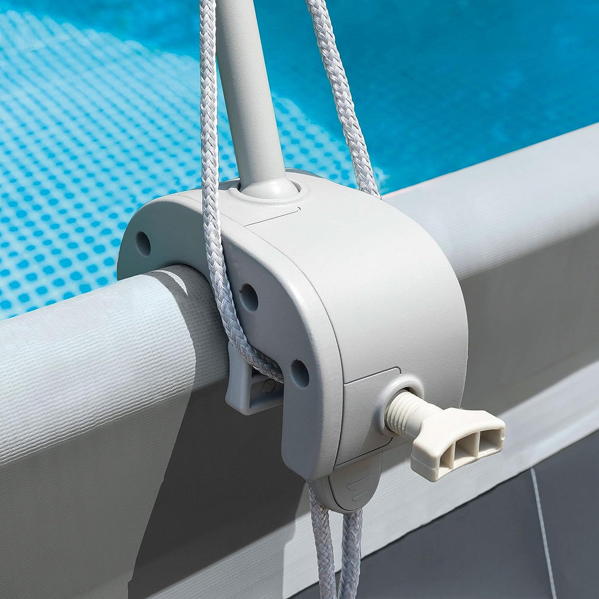 Toldo Parasol para Piscina Estructural Rectangular INTEX