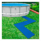 Protector Suelo INTEX para Piscinas 50x50x1cm - 8 Piezas