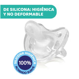 2 Chupetes Silicona CHICCO Physiosoft 16-36 meses