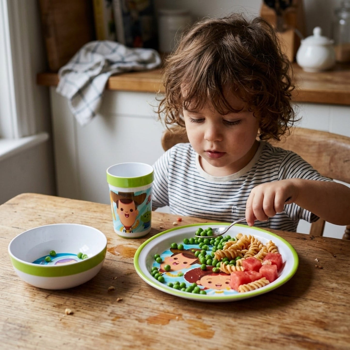 Set Vajilleria 3 Piezas Toy Story (Plato, Bowl y Vaso)