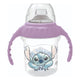 Vaso de Entrenamiento con Asas y Boquilla de Silicona 250ml Stitch DISNEY 10m+