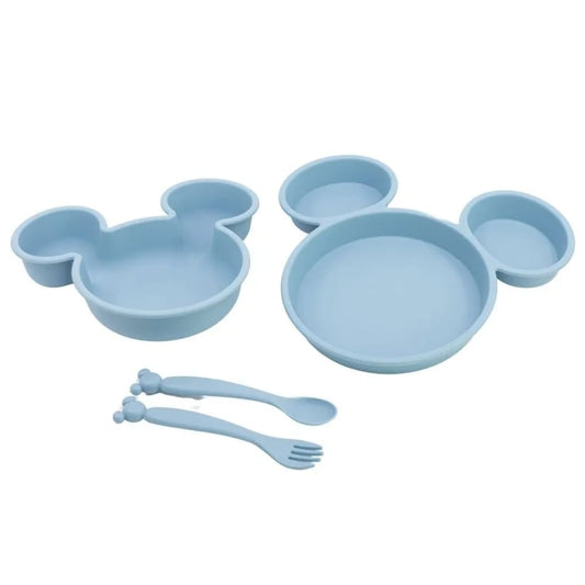 Set de Alimentación 4 Piezas Mickey y Minnie