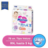 Pañales Velcro Talla RN - 76 Unidades