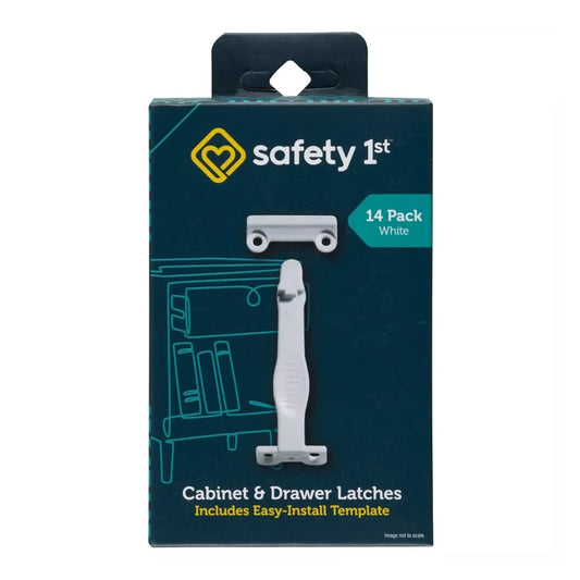 Pack 14 Un. Seguros para Cajones y Armarios SAFETY 1ST