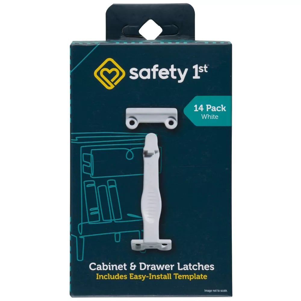 Pack 14 Un. Seguros para Cajones y Armarios SAFETY 1ST