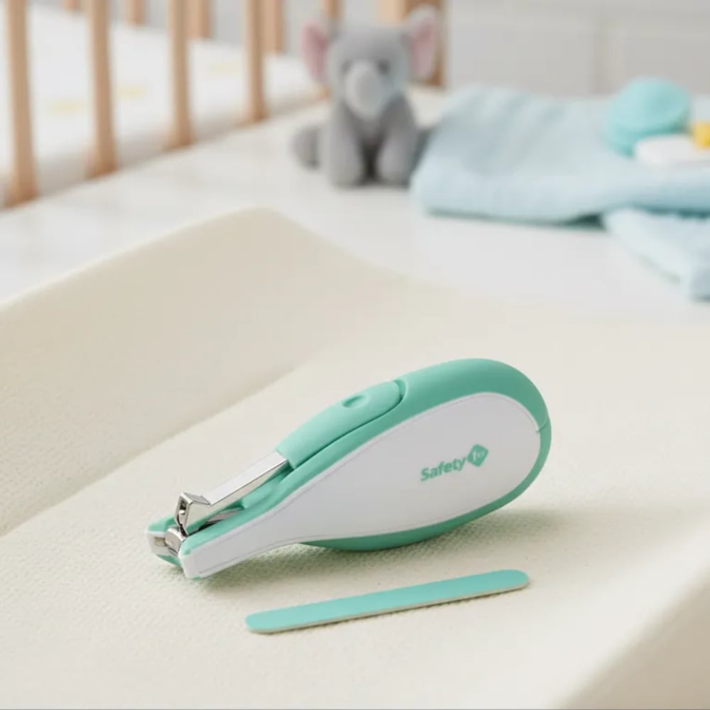 Cortauñas con Luz SAFETY 1ST Nail Clippers