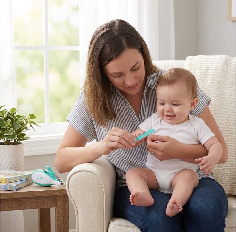 Cortauñas con Luz SAFETY 1ST Nail Clippers