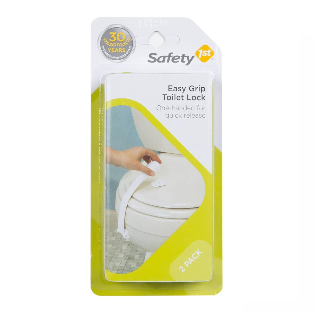 2 Pack Seguro para Tapa WC SAFETY 1ST, Blanco
