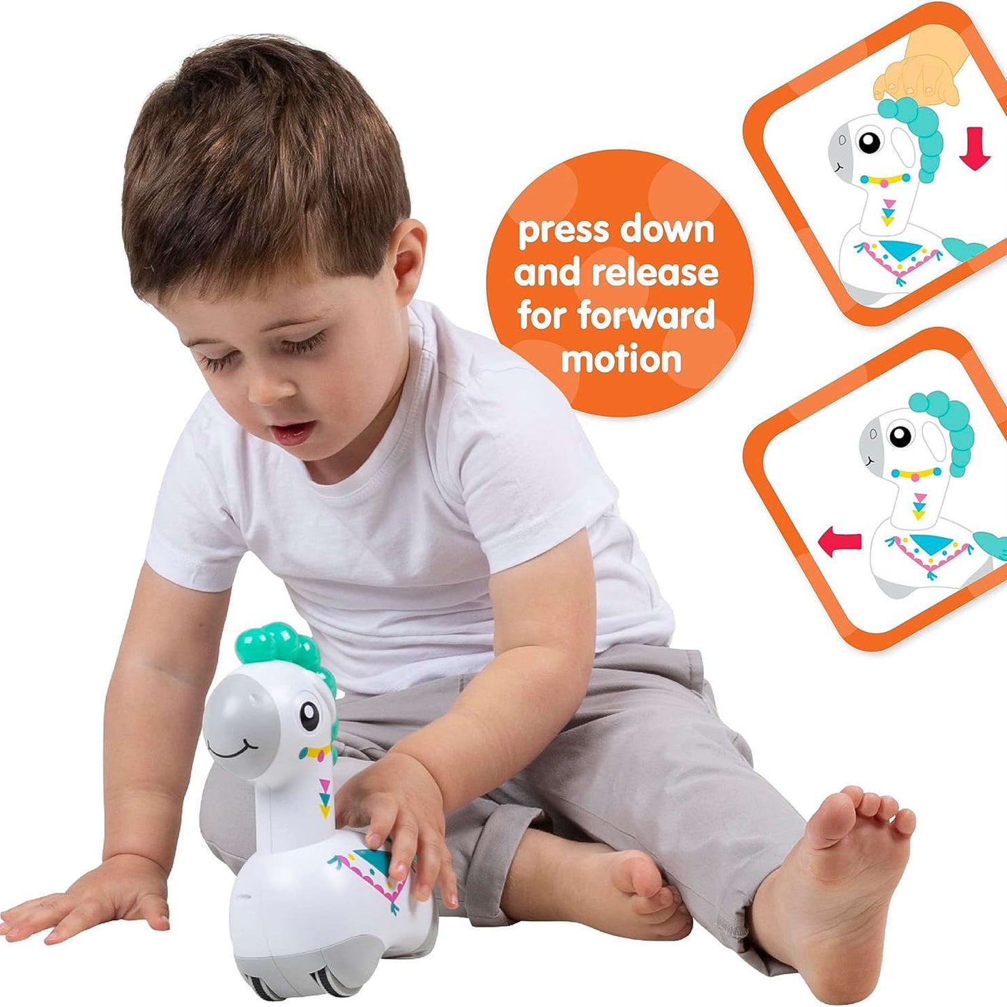 Juguete Llama Musical PLAYGRO Push and Go