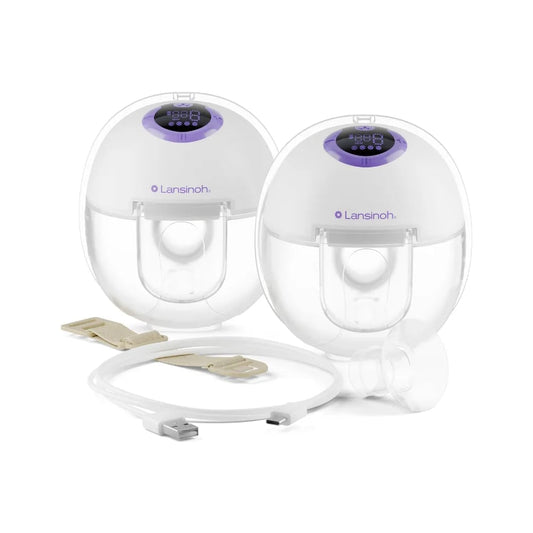 Extractor Eléctrico Portátil Lansinoh Discreet Duo