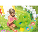 Piscina Centro de Juegos Inflable Jardín INTEX con Pulverizador