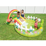 Piscina Centro de Juegos Inflable Jardín INTEX con Pulverizador