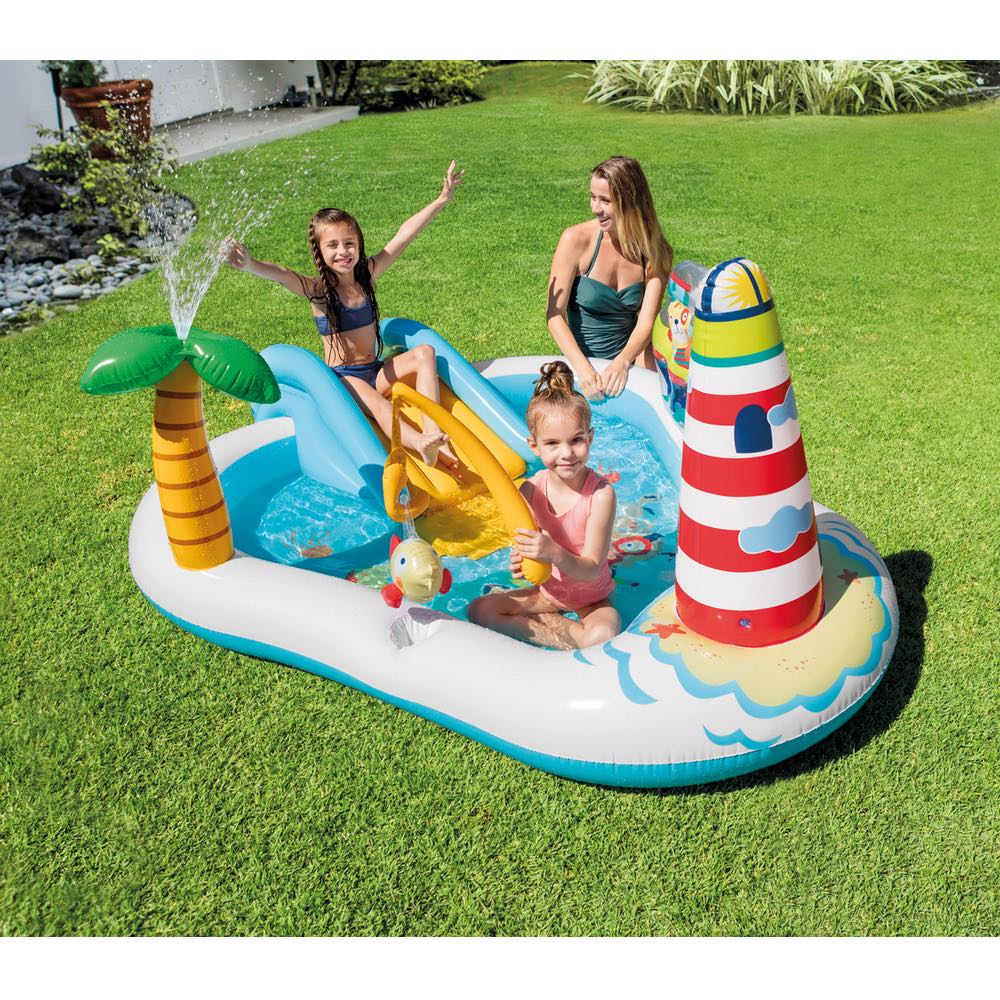 Centro de Juegos de Pesca Inflable INTEX