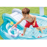 Piscina Centro de Juegos Gator INTEX con Tobogan y Pulverizador