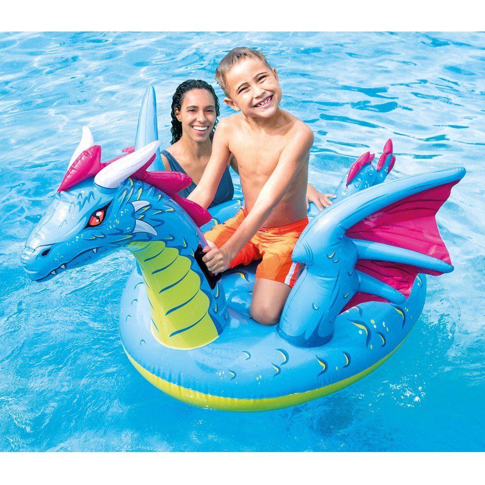 Flotador Inflable Montable INTEX Dragón 201 x 191 cm