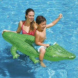 Flotador Inflable INTEX Cocodrilo Montable con Asas