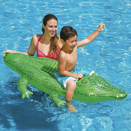 Flotador Inflable INTEX Cocodrilo Montable con Asas