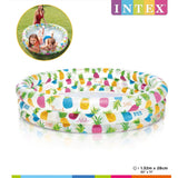 Piscina Infantil Inflable 3 Anillos Piñas INTEX