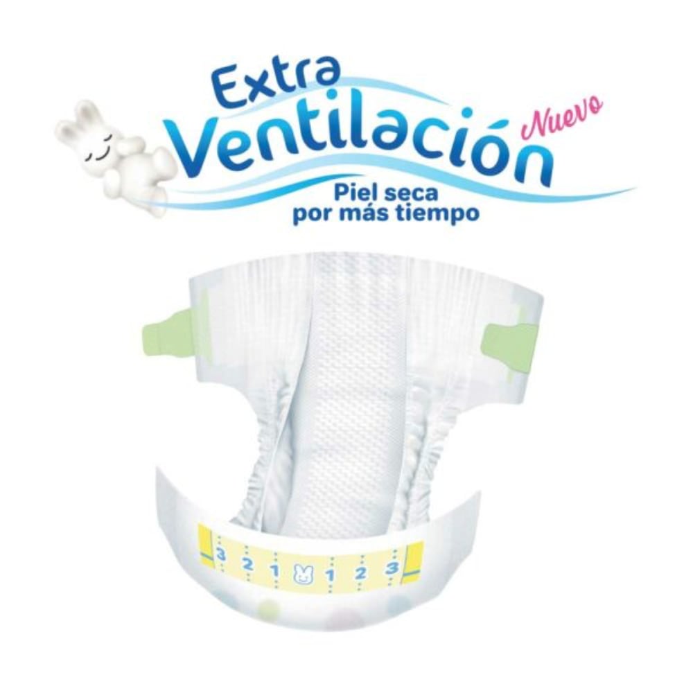Pañales Velcro Talla RN - 76 Unidades