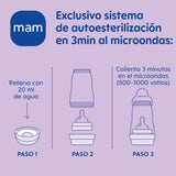 Set Recién Nacido 2 Mamaderas más Chupete MAM Easy Start