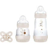Set Recién Nacido 2 Mamaderas más Chupete MAM Easy Start