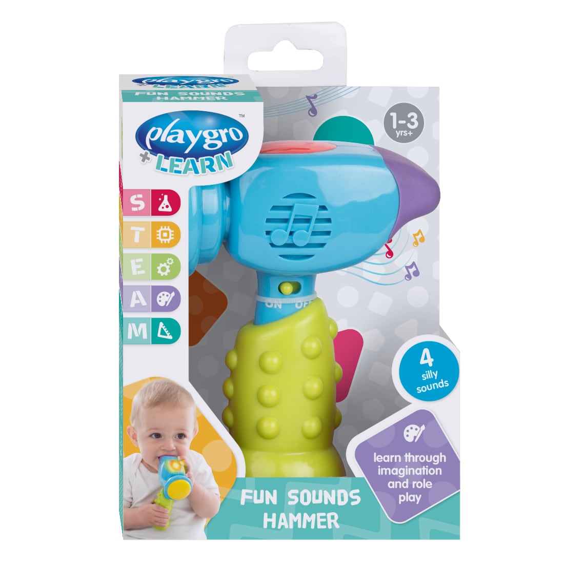 Martillo con Sonidos Divertidos para Niño PLAYGRO