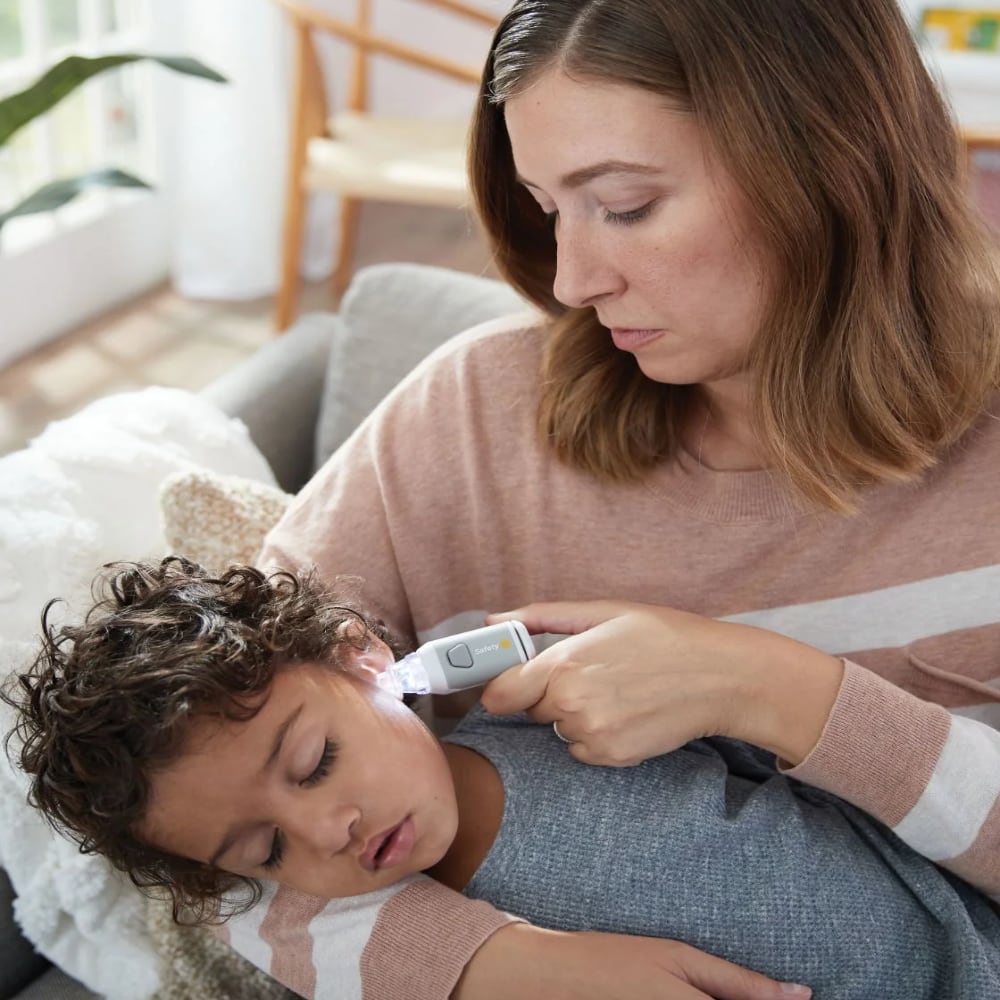 Depresor Lingual con Luz SAFETY 1ST Uso con y sin Smartphone