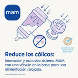 Set Recién Nacido 2 Mamaderas más Chupete MAM Easy Start