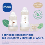 Set Recién Nacido 2 Mamaderas más Chupete MAM Easy Start