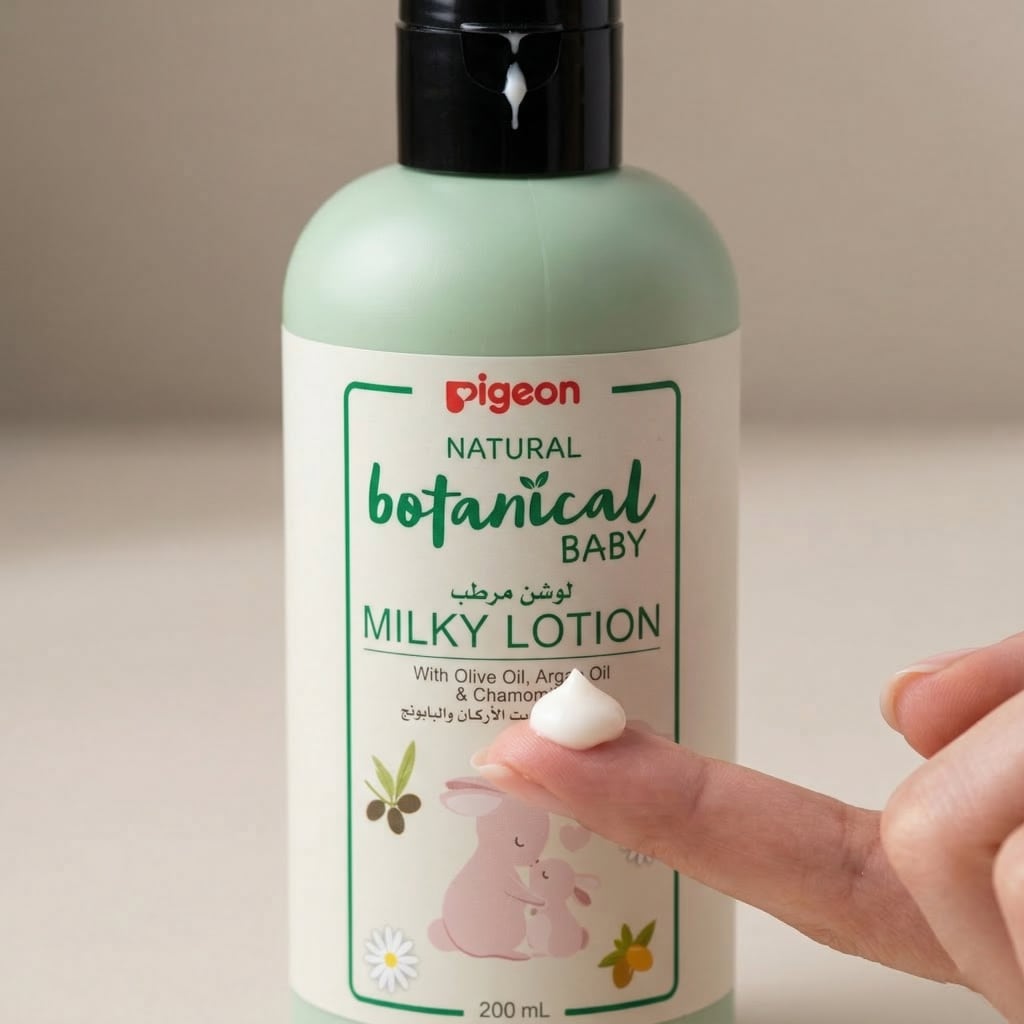 Loción PIGEON Natural Botanical para Bebé