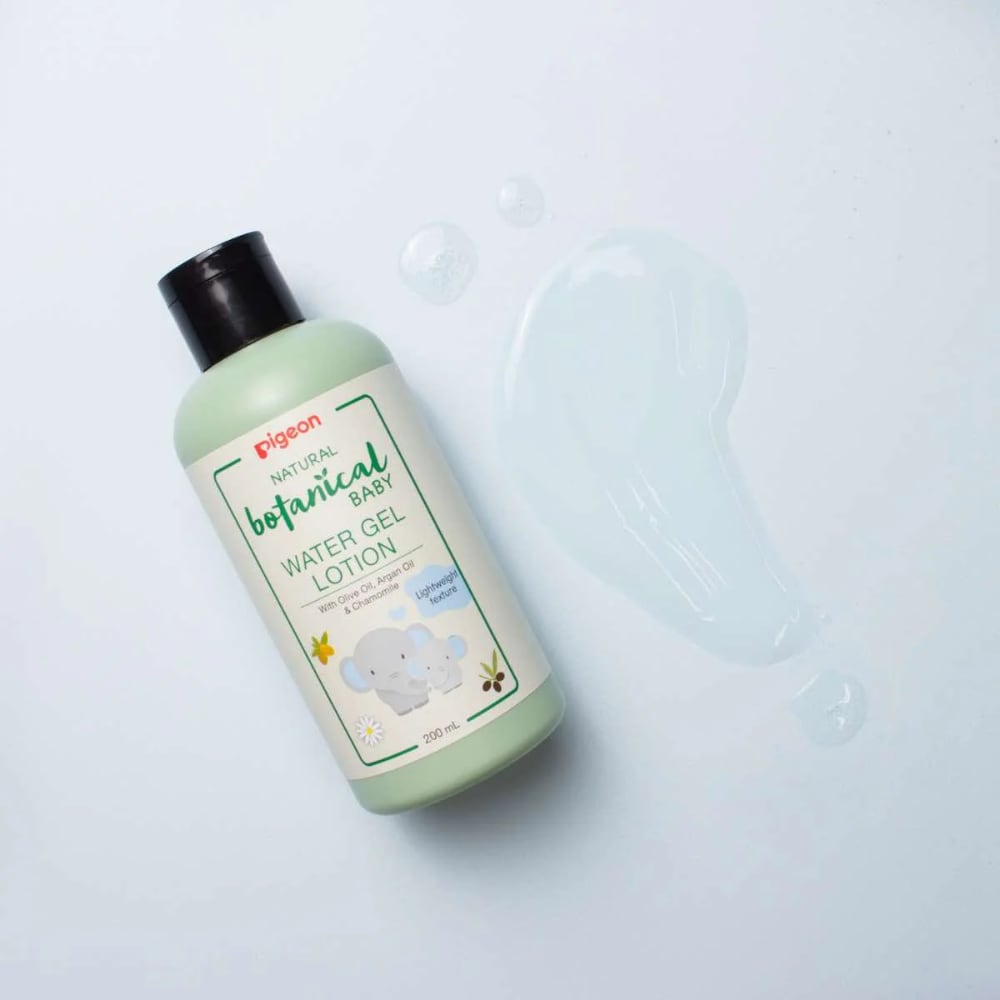 Gel Hidratante post Baño Botanical PIGEON Para Bebés 200ml