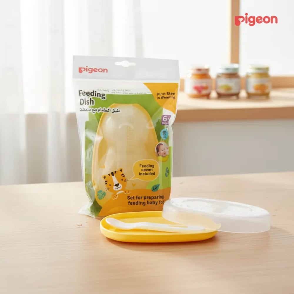 Set de Plato y Cuchara PIGEON 6m+