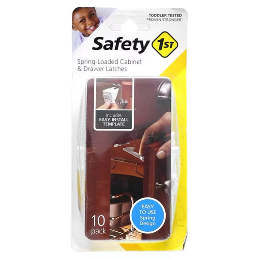 Kit 10un. Pestillos de Gabinete y Cajón SAFETY 1ST