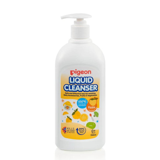 Limpiador de Mamaderas PIGEON Yuzu (Citrus) con Dosificador 700ml