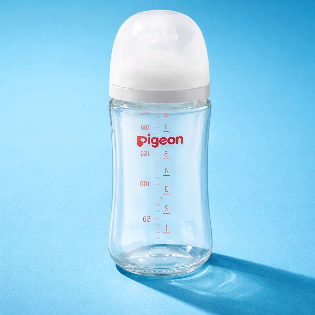 Mamadera Softouch Pigeon Vidrio 240ml 3m+