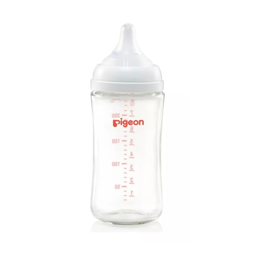 Mamadera Softouch Pigeon Vidrio 240ml 3m+
