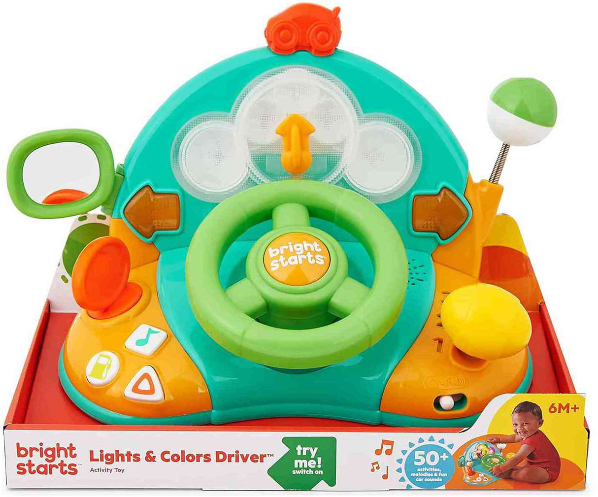 Tablero de Conducción BRIGHT STARTS Lights and Colors 6 meses+