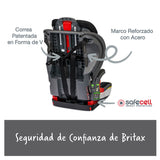 Silla de Auto Butaca Grow With You BRITAX Mod Black