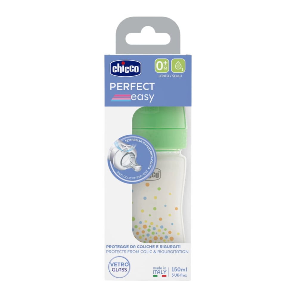 Mamadera Perfect Easy Vidrio 150ml 0m+
