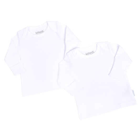 Bipack Camiseta Blanca Unisex INFANTI