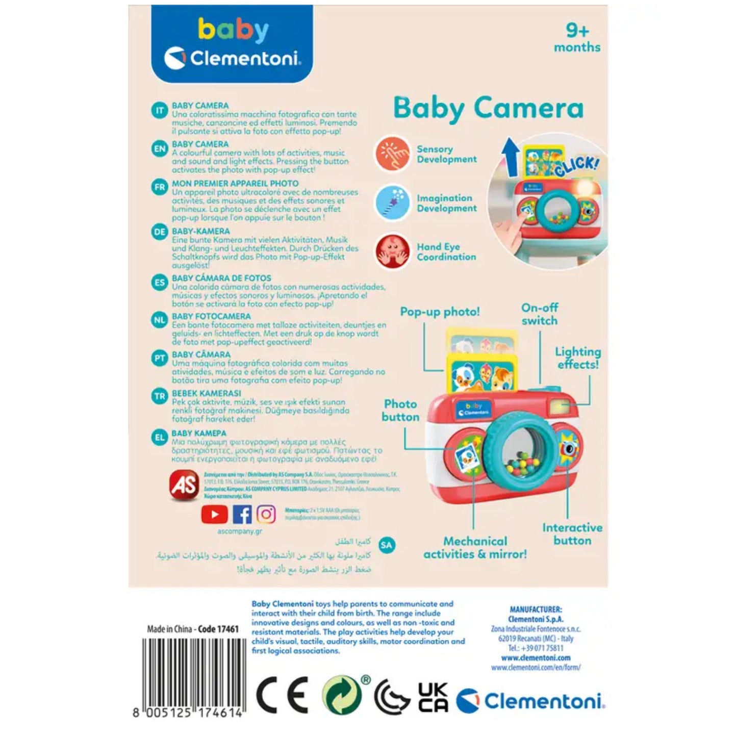 Mi Primera Cámara De Fotos CLEMENTONI